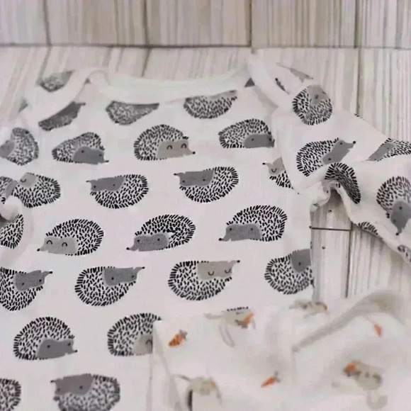 Lot of 3 Cloud Island and Rabbit and Bear bodysuit 3-6/6-9 mos - Picture 4 of 8